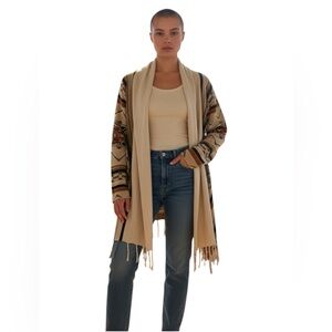 Billabong Dream Chaser sweater cardigan kimono size large